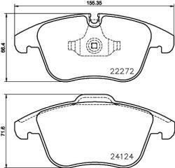 BREMBO set placute frana, frana disc BREMBO P 36 030 - automobilus
