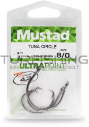 Mustad Demon Wide Gap Circle Hook 8/0 3db/csomag (m4300800) - turfishing