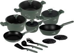 Berlinger Haus Matte Green Collection 15 piese (BH/8208)