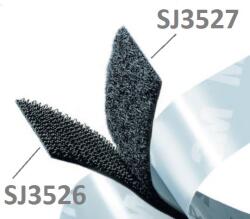 3M Hook & Loop SJ3526 negru, cârlige, 25 mm x 45, 7 m (7000002130)