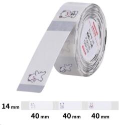 NIIMBOT etichete transparente T A2G88778801, 14x40mm 160buc. Ursoaică pentru D11, D11-M, D110, D110-H (A2G88778801)