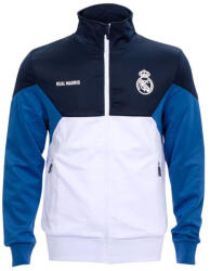 Adidas Real Madrid Melegítő Felső - Felnőtt Zippes, Kék-Fehér