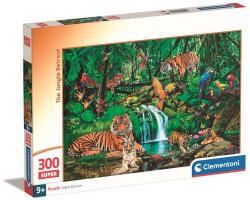 Clementoni Állatos Jungle Retreat 300 db-os puzzle Clementoni CMC21721 (CMC21721)