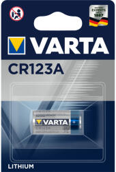 VARTA Fotóelem CR 123A 1 db/csomag, Varta - toptoner