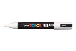 uni Dekormarker 1, 8-2, 5mm, Uni Posca PC-5M fehér (2UPC5MFEH) - web24
