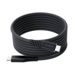 Choetech USB-C 3.1 -> USB-C 3.1, (mágneses, 240W), 1, 8m, kábel