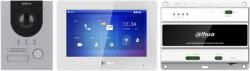 Dahua video kaputelefon szett - KTD01(F) (VTO2202F-P-S2 + VTH5422HW + VTNS2003B-2) (KTD01(F)) - digitalgo