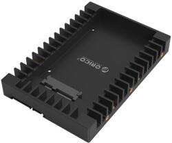ORICO Beépítő keret - 1125SS-V1-BK/34/ (2, 5" -> 3, 5" SATA3 HDD/SSD, 9, 5-12, 5mm, Max. : 4TB, fekete) (ORICO-1125SS-V1-BK-BP) - digitalgo