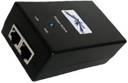 Ubiquiti PoE Injector adapter - POE-48-24W-G (48VDC@0, 5A; 24W; 1Gbps LAN) (POE-48-24W-G) - digitalgo
