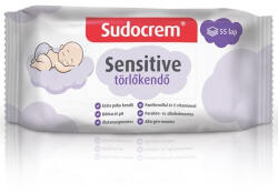 Sudocrem törlőkendő Sensitive 55x (438054)