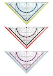 Herlitz Triunghi cu raportor Herlitz my. pen mix de culori