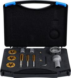 BGS technic Set reparatii filete pentru prezoane si piulite de roti, M12x1.25 - M12x1.5 - M14x1.5, 12 piese, BGS 1988 (B-1988) Filiera