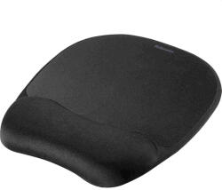 Fellowes Egérpad csuklótámasszal, memoryhab töltésű, Fellowes® Memory Foam, fekete