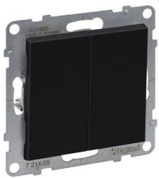 Legrand Suno 105 csillárkapcsoló 10AX, fekete keret nélkül 721405 (721405)