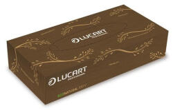 Lucart Kozmetikai kendő 2 rétegű 100 lap/doboz EcoNatural 100V Lucart_841073 havanna barna - toptoner