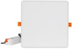 TRACON beépíthető álmennyezeti vízmentes LED panel 20W 1620Lm 4000K természetes fehér négyzet IP66 süllyesztett (LED-DLNIP-20NW)