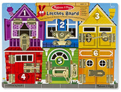Melissa & Doug Zárak és Reteszek Készségfejlesztő Fajáték