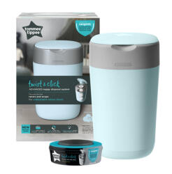 Tommee Tippee Twist&Click pelenkacsomagoló vödör - Kék - babastar