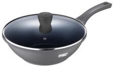 Bergner Pyrex PY-3315 Wok fedővel, 28 cm (PY-3315)