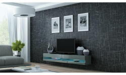 Cama MEBLE Comoda TV Cama Meble Vigo New, 30/180/40 cm, Gri (RTVVIGO180N s/s)