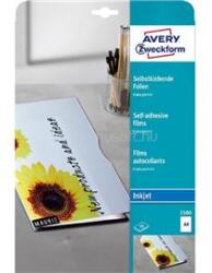 AVERY 2500 tintasugaras nyomtatóhoz 10db/csomag öntapadó fólia (AVERY_2500) (AVERY_2500)