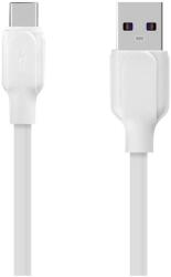 OBAL: ME AMBALAJ: Cablu ME Simple USB-A/USB-C 1m Alb (8596311223617)