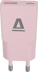 AVAX NANO SLIM 30W töltő adapter, USB-C PD3.0 + USB-A QC3.0, pink (CH641P) (CH641P)
