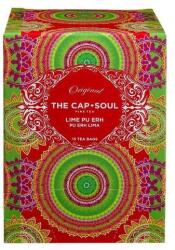 The Capsoul A Cap Soul tea, Lime Pu'Erh, 15 tasak, gyümölcsös, citromos és citromfű ízű, friss, 100%-ban természetes összetevők (167429)