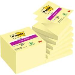 POST-IT Super Sticky 12db/csomag kanárisárga Z-tömb (POST-IT_7000048167) (POST-IT_7000048167)