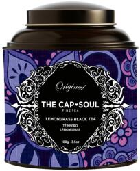 The Capsoul Fekete tea The Cap Soul, citromfű, infúziós típusú, gyógynövény, antioxidáns, vízhajtó, 100%-ban természetes összetevők, 100 g (167275)