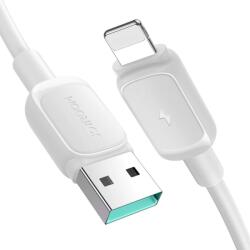 JOYROOM Lightning - USB 2.4A kábel 1.2m Joyroom S-AL012A14 - fehér (S-AL012A141.2M-WHT)
