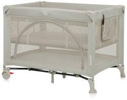 Lionelo Patut Pliabil Lionelo Laura cu Doua Nivele Deschidere Laterala Include Salteluta si Geanta de Transport Roti de la Nastere pana la 15KG 102x74CM Bej (LO-LAURA_BEIGE_SAND)