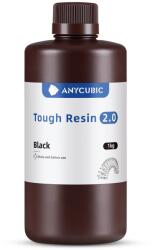 Anycubic Resin 3D Tough 2.0, Anycubic, 1kg, Fekete, 3D nyomtatóhoz (SRX2BK-101A)