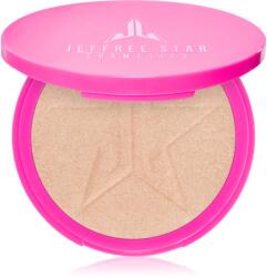 Jeffree Star Cosmetics Skin Frost Highlighter kompakt púderes élénkítő arcra Gold Blessings 16.5 g
