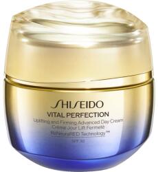 Shiseido Vital Perfection Uplifting and Firming Advanced Day Cream ránctalanító nappali lifting krém SPF 30 50 ml
