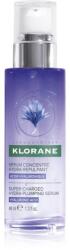 Klorane Cornflower Super-Charged Hydra-Plumping Serum aktív szérum a bőr élénkítésére és kisimítására 40 ml
