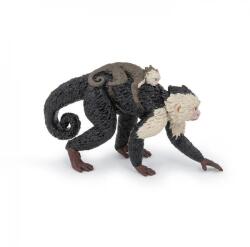 Papo Figurina Papo - Maimuta capucino (Alb/Negru) Figurina
