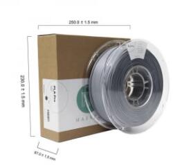 Maertz PLA Pro nyomtatószál 1.75mm, 1kg szürke (PMMA-1009-009) (PMMA-1009-009)