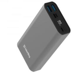 ColorWay USB töltő adapter, Power Bank 20 000 mAh teljes (USB QC3.0 + USB-C tápellátás 22, 5 W) Szürke (CW-PB200LPH3GR-PDD)