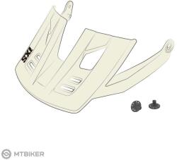 IXS Trigger X napellenző + szegecsek, törtfehér (L)