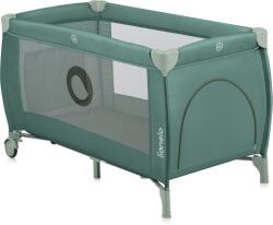 Lionelo Patut Pliabil Lionelo Stefi Plus cu Doua Nivele Intrare Laterala cu Fermoar 2 Roti 120 x 60CM Verde Olive (LO-STEFI_PLUS_GREEN_OLIVE)