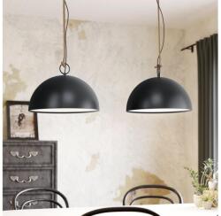 EGLO Lustră pe cablu Eglo 78444 HODSOLL 2xE27/40W/230V negru/maro (EG78444)