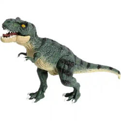  Dinosaurs World Tyrannosaurus Rex dino figura fénnyel és hanggal 36cm (JW-212790) - morzsajatekbolt