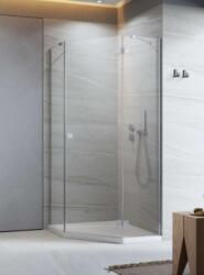 Radaway Essenza 8 PTJ szögletes zuhanykabin 80x80B (10490000-01-01L+10490100-01-01)
