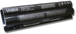 VHBW Notebook Akkumulátor - Dell 0R4CN5, 0JWPHF, 312-1123, 0J70W7, 08PGNG-hez - 4400 mAh, 11, 1 V Li-Ion, Fekete