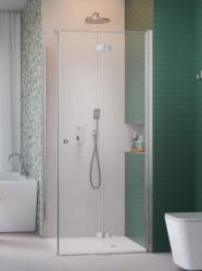 Radaway Fuenta KDJ-B szögletes zuhanykabin, 90x80 cm, balos (1384082-01-01L+1384051-01-01)