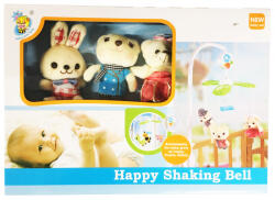  Plüss forgó zenélő állatkák maci nyuszi