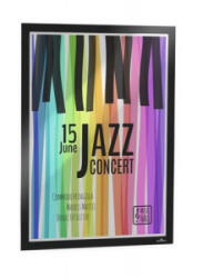 Durable Duraframe Poster A2 infokeret fekete 1db (505301) (505301) - aqua