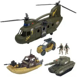 Chap Mei Soldier Force - Katonai járműszett fénnyel és hanggal (SF-226100) - jatekbirodalom