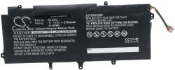 VHBW Notebook Akkumulátor - HP 722236-271, 722236-1C1, 722236-171 - 3750 mAh, 11, 1 V Li-Polymer